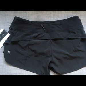 Black Lululemon Speed Short